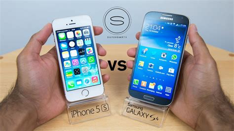 iPhone 5S vs Samsung Galaxy S4 Drop Test 